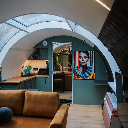 度假居 Panoramic Tube With Sauna & Hot Tub