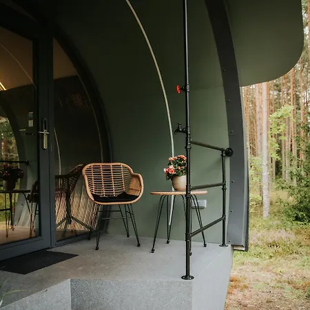 펜션 Panoramic Tube With Sauna & Hot Tub