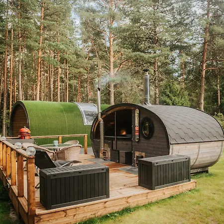 Panoramic Tube With Sauna & Hot Tub