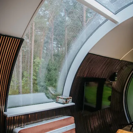 펜션 Panoramic Tube With Sauna & Hot Tub