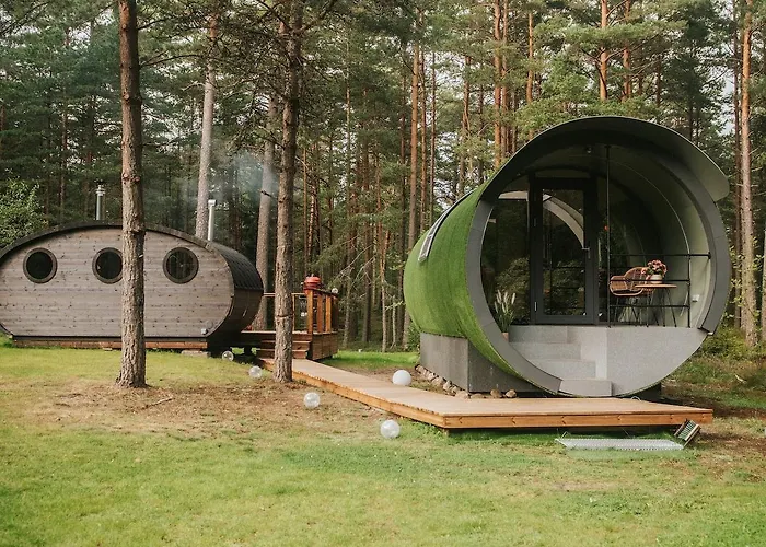 度假居 Panoramic Tube With Sauna & Hot Tub