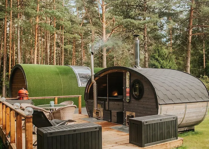 Panoramic Tube With Sauna & Hot Tub