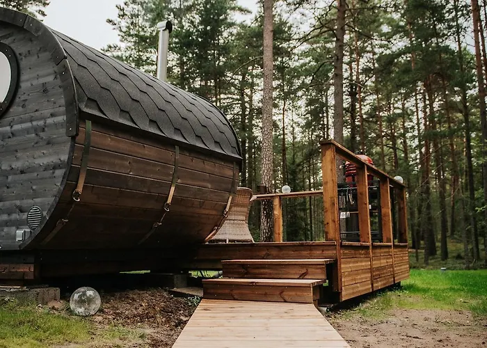 Panoramic Tube With Sauna & Hot Tub Holiday home