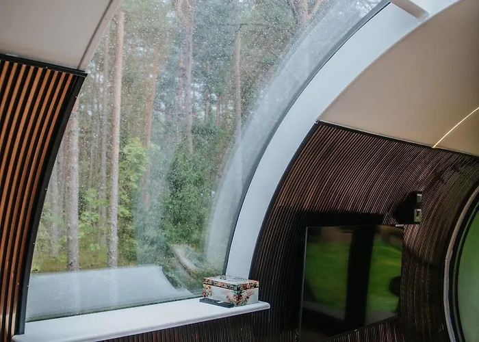 Holiday home Panoramic Tube With Sauna & Hot Tub